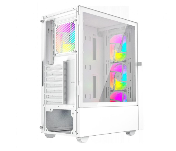 GEMBIRD Midi Tower Fornax 4000 ARGB biała CCC-FC-4000W - 1244458 - zdjęcie 3